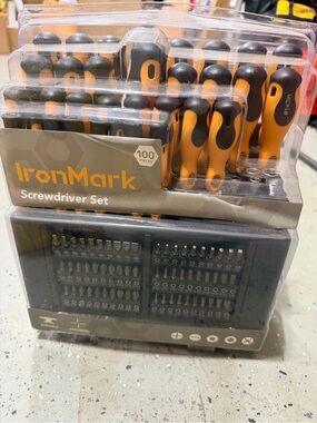NEW " IronMark" 100-Piece Screwdriver Set - NEW in packaging